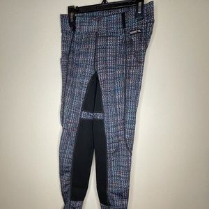 Kerrits Adult Performance Tight Flow Rise. Black. Colorful. Small. Horseback